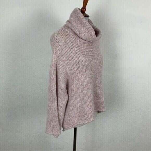 Altard State Sweater Small Medium Pink Soft Cozy Crop Knit Cottagecore - Picture 4 of 8